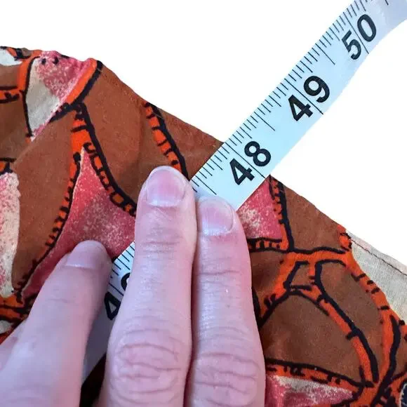 NEW ALC Brown Floral Midi Dress - Picture 9 of 9